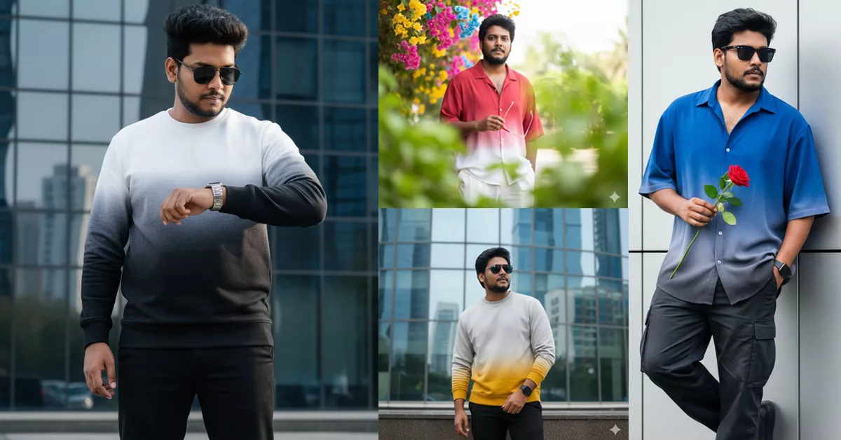 AI Prompts - A Cinematic AI Prompts Dual Color Shirt AI Image Prompts For Boys