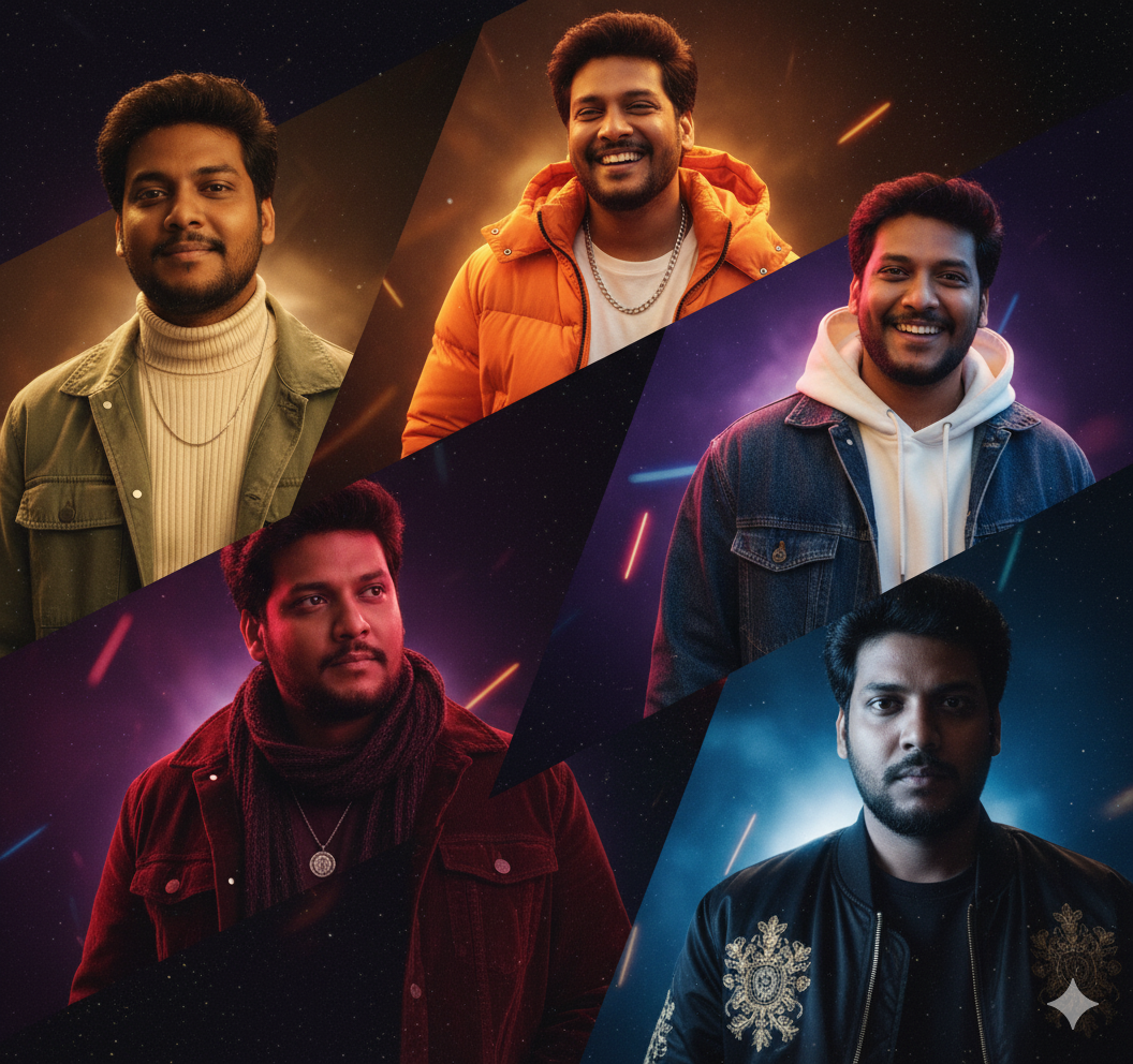 Emotive Spectrum Cinematic Panel Portrait Collage Style AI Prompt Emotive Spectrum Cinematic Panel Portrait Collage Style AI Prompt