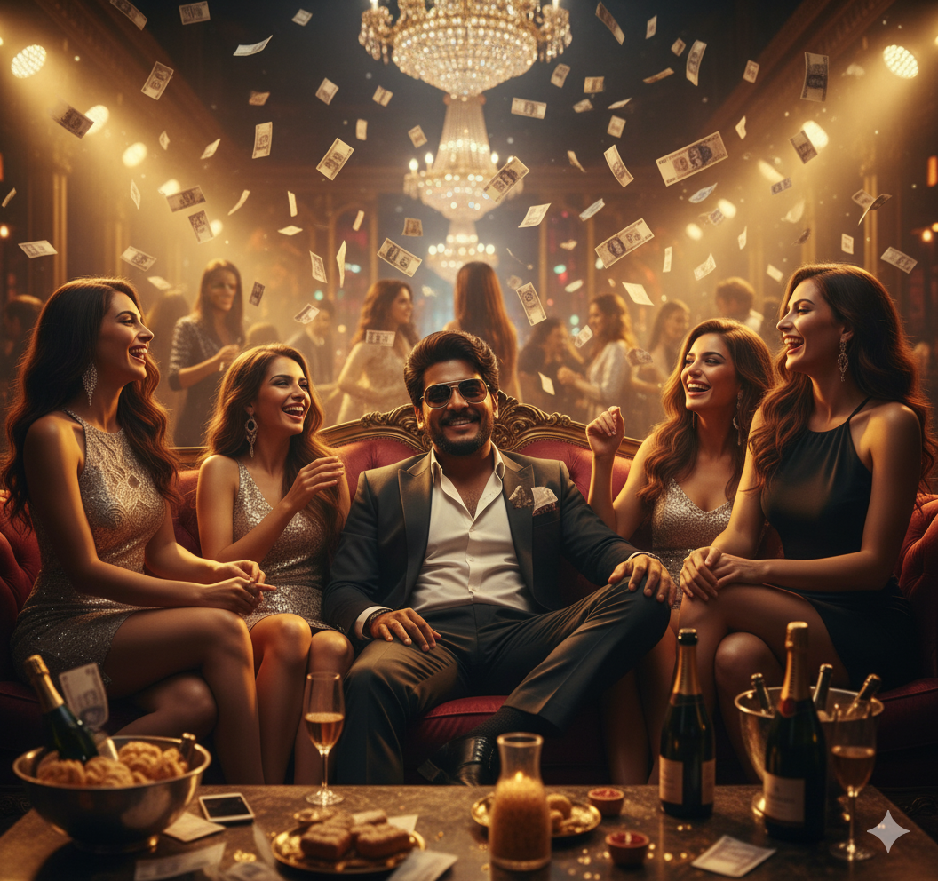 Party Royalty Cinematic Portrait Party Royalty Cinematic Portrait