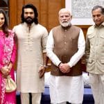 Ram Charan And Upasana Meet PM Modi