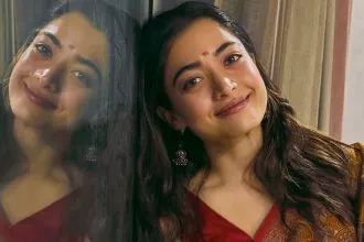 Rashmika Mandanna Spotted Post Facial Treatment At Mumbai Airport