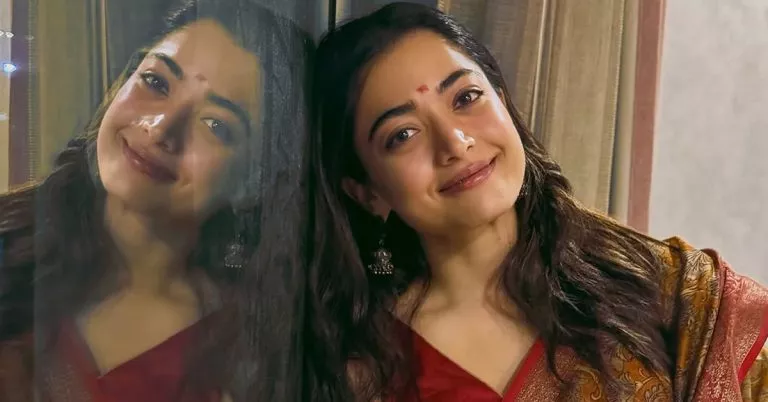 Rashmika Mandanna Spotted Post Facial Treatment At Mumbai Airport