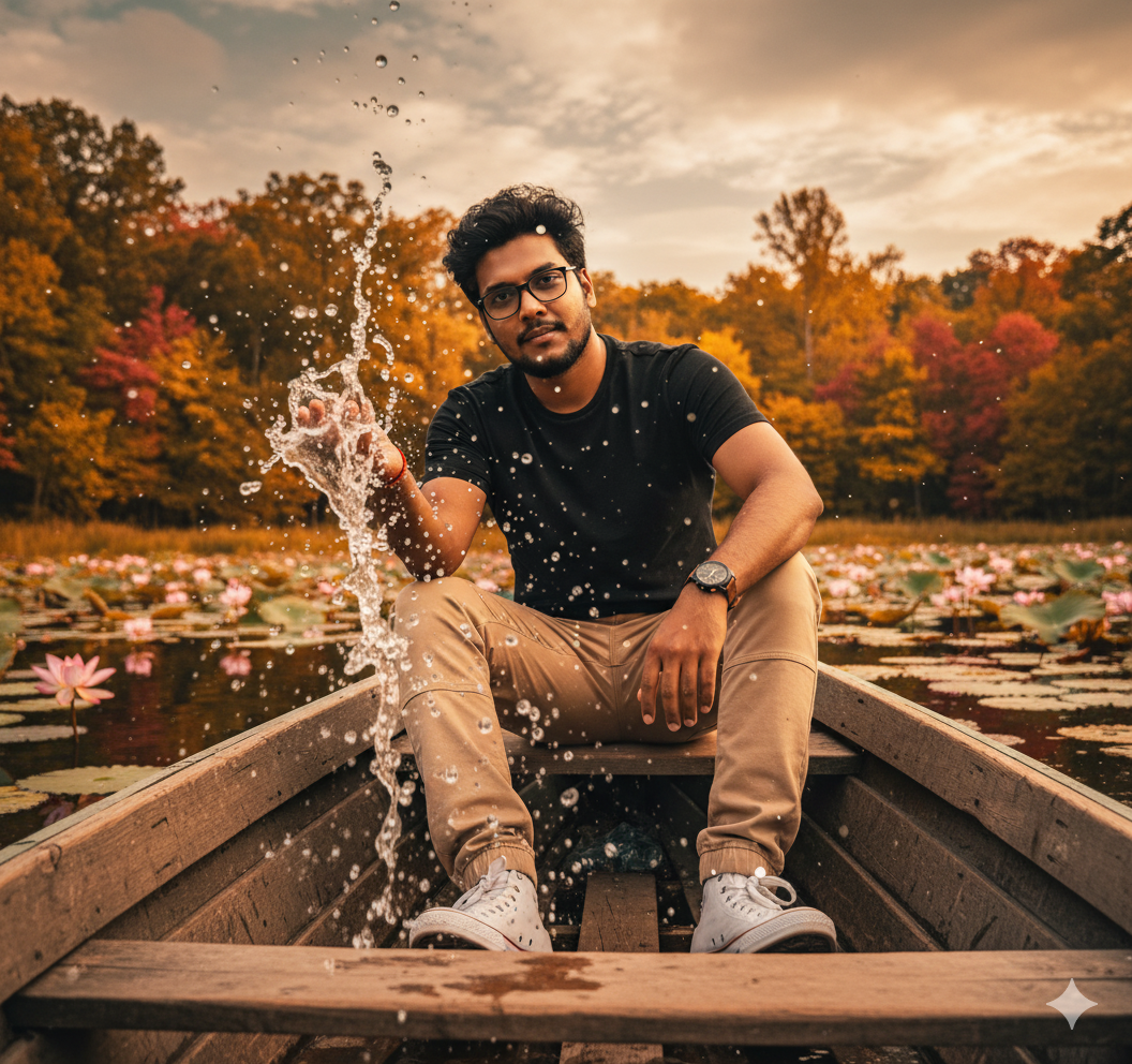 Rustic Lake Action For Google Gemini AI Image Prompt Rustic Lake Action For Google Gemini AI Image Prompt