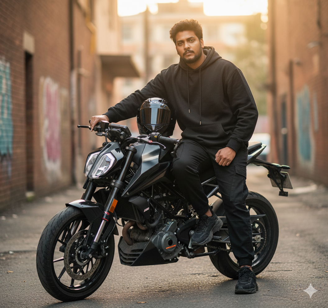 Urban Motorcycle Cool AI Image Prompt For Boys Urban Motorcycle Cool AI Image Prompt For Boys