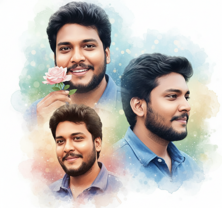 How To Create Portrait Collage Photos Using Creative AI Prompts