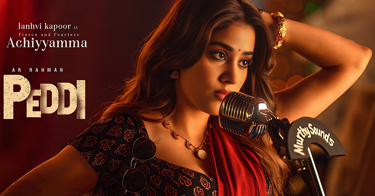 Janhvi Kapoor’s Peddi Look Achiyyamma