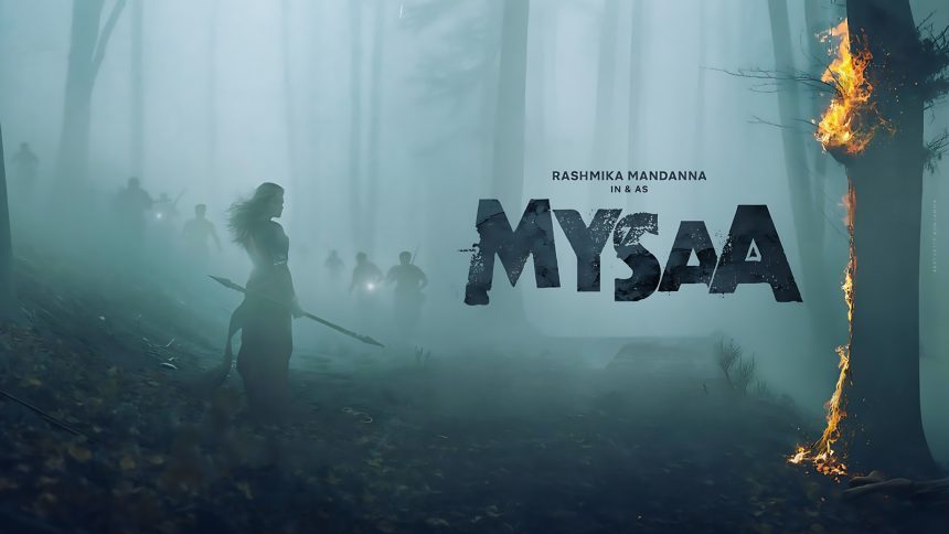 Rashmika Turns Tribal Warrior For Mysaa Shoot Kicks Off In Kerala Rashmika Mysaa Shoot In Kerala