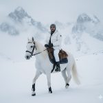 Winter Horse Riding AI Image Prompts